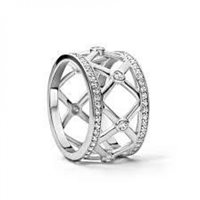 Anillo Ti Sento Milano Mujer in Plata 1980ZI - 1980ZI